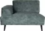 PTMD Lux sofa arm left Adore 158 Petrol KD - Thumbnail 2
