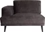 PTMD Lux sofa arm left Adore 68 Anthracite KD - Thumbnail 2
