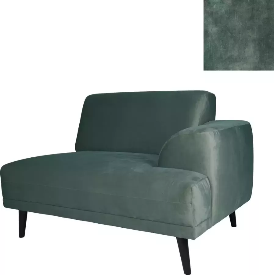 PTMD Lux sofa arm right Adore 158 Petrol KD