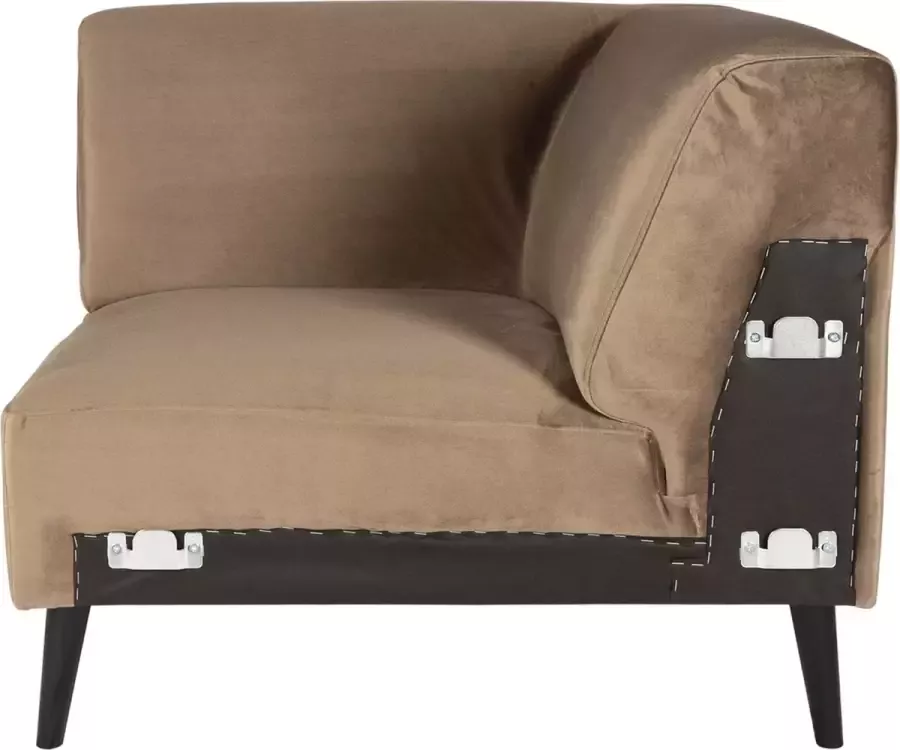 PTMD Lux sofa corner Juke 12 Taupe KD