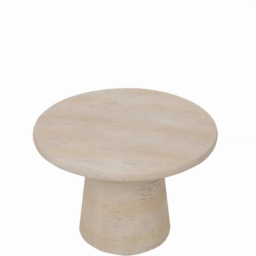 PTMD Adwin Cream MGO Mix Coffeetable Travertine Look L