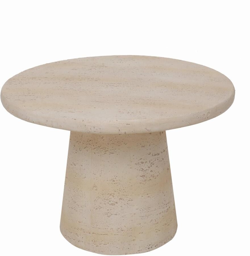 PTMD Adwin Cream MGO Mix Coffeetable Travertine Look S
