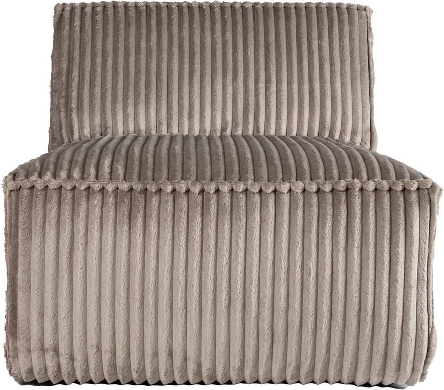 PTMD Animo Sofa Element Texarm Taupe
