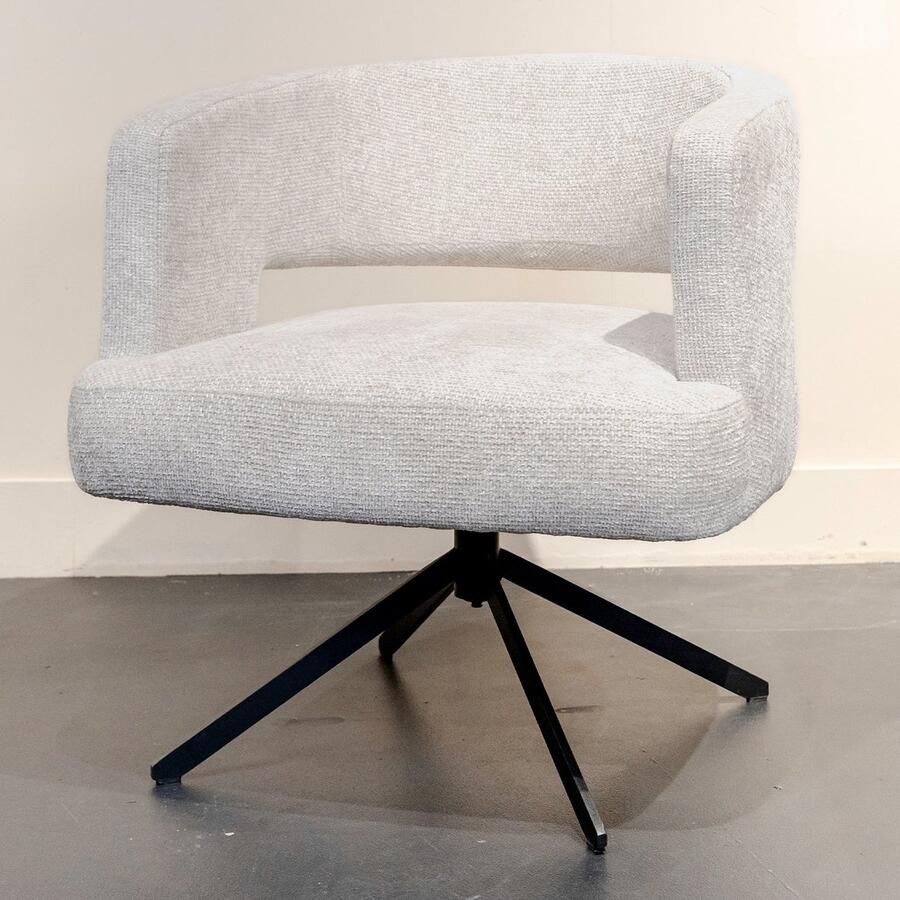 PTMD Eetkamerstoel Baldr Cream