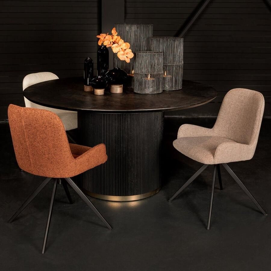 PTMD Eetkamerstoel Leander Rust