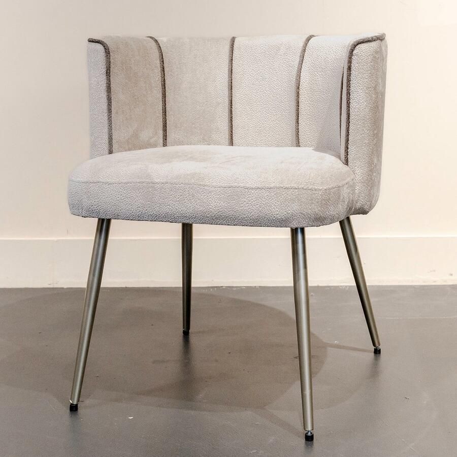 PTMD Eetkamerstoel Nell Beige