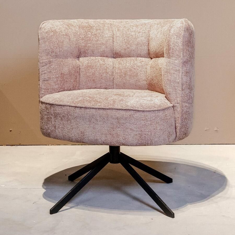 PTMD Eetkamerstoel Odin Roze