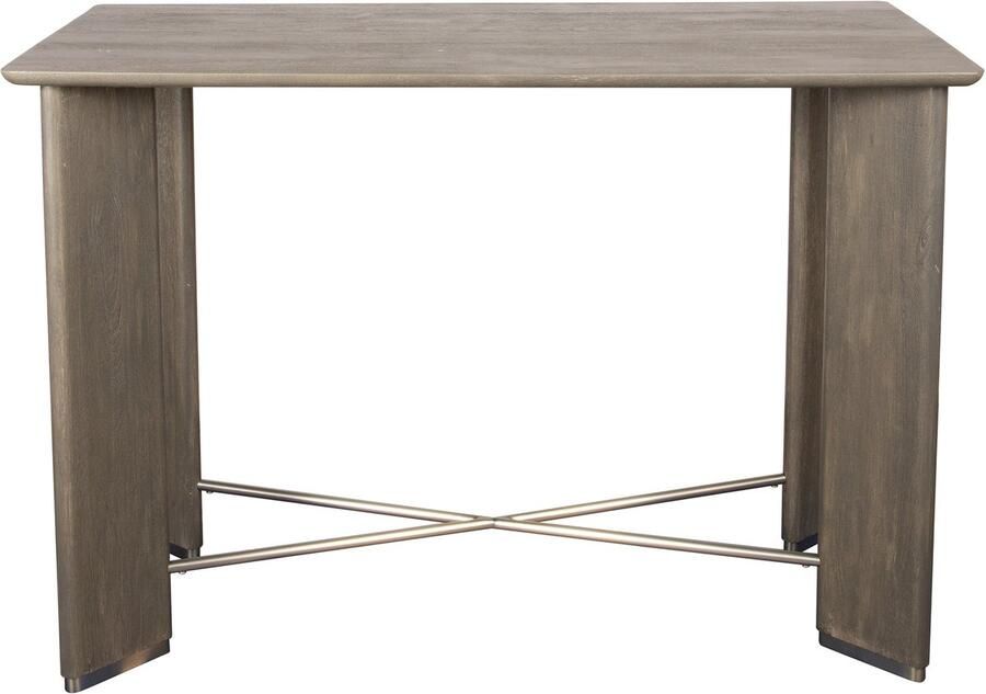 PTMD COLLECTION PTMD Bartafel Liber 140x70x94 cm Hout Grijs