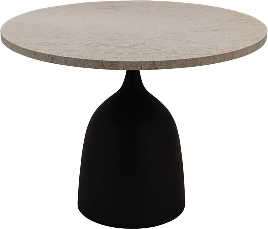 PTMD Patras Side Table Beige Marble