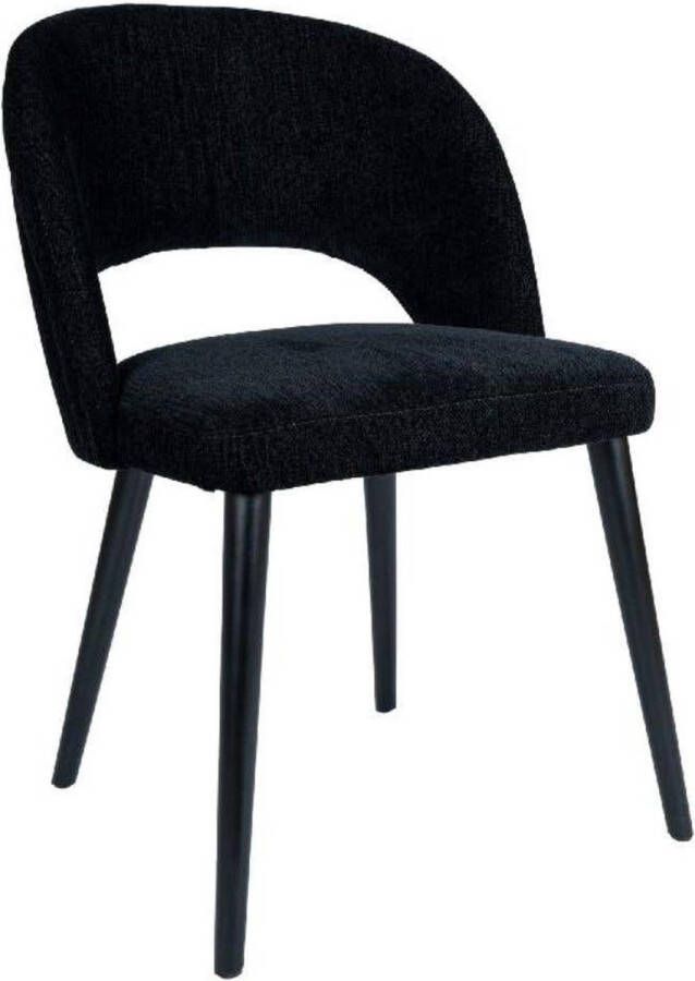 Ptmd Collection PTMD Abierto Black 102200 nanci fabric dining chair - Foto 1