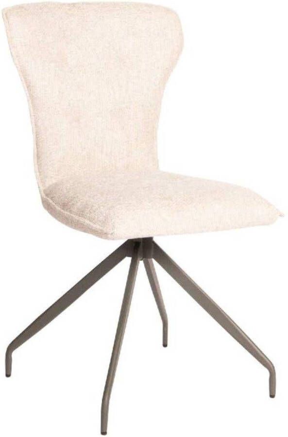Ptmd Collection PTMD Vetus Cream dining chair legacy 15 dove grey legs