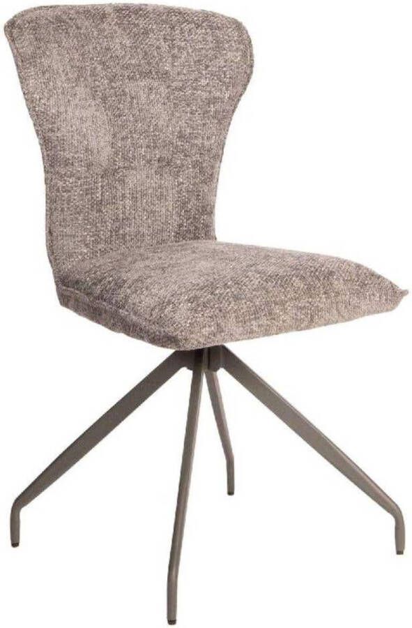 Ptmd Collection PTMD Vetus Grey dining chair legacy 18 steel grey legs