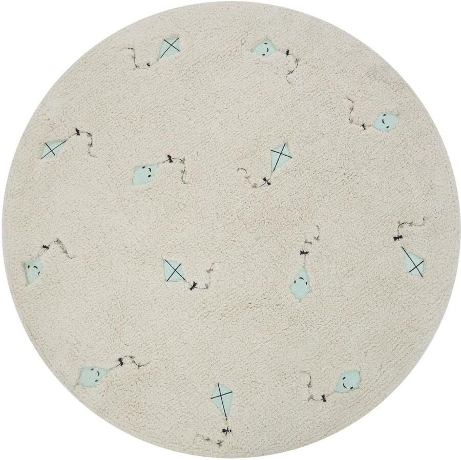 Puck Kite Vloerkleed 90 cm Creme