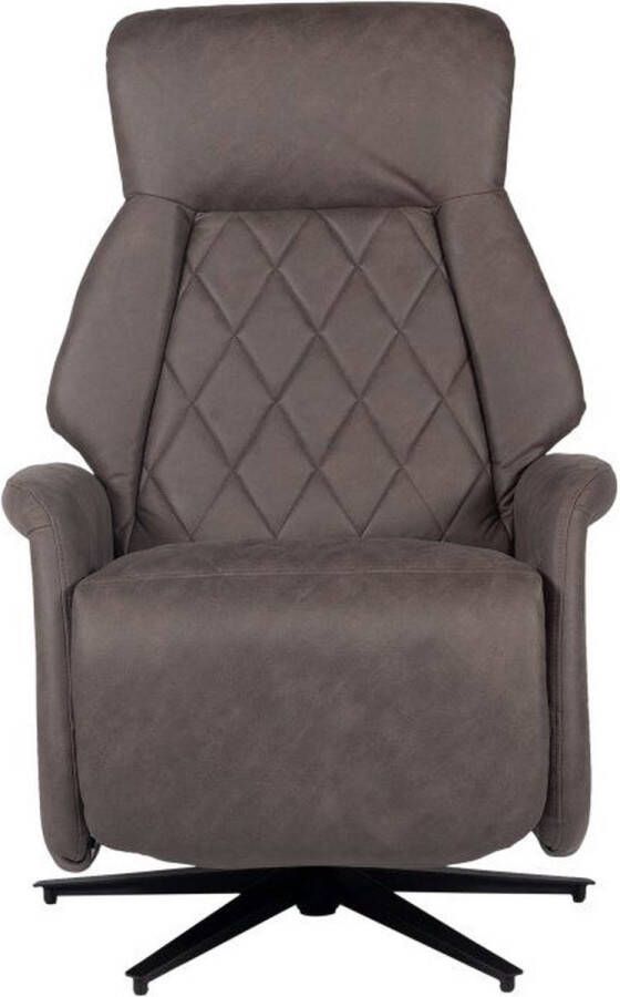Pure Garden & Living Relaxfauteuil Dean Verstelbaar Elektrisch Tot 120 kg 113 5x73x80 cm Polyester Grijs - Foto 2