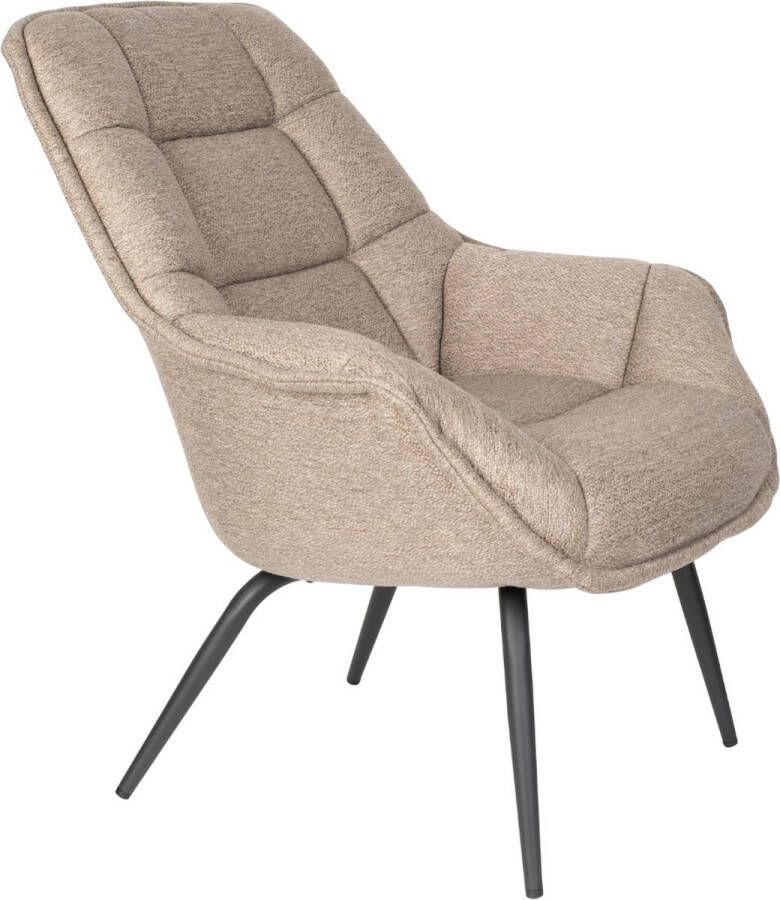 Puur George fauteuil bruin