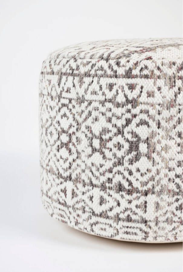 Puur Koviken poef grijs