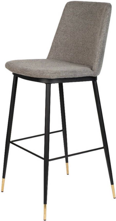 Puur Larvik barstoel 75 cm lichtgrijs (Set van 2)