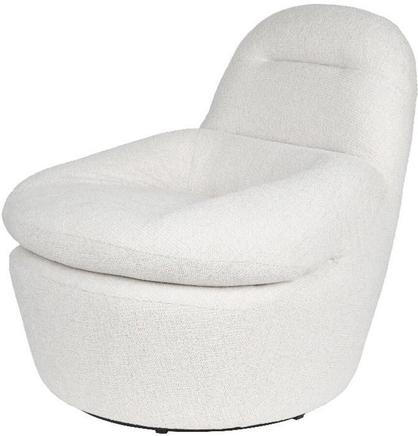 Puur Ariel draaifauteuil off-white