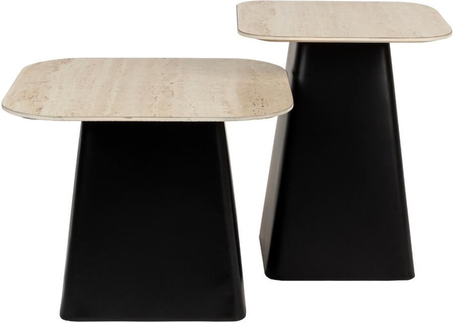 Puur Bruno bijzettafel set van 2