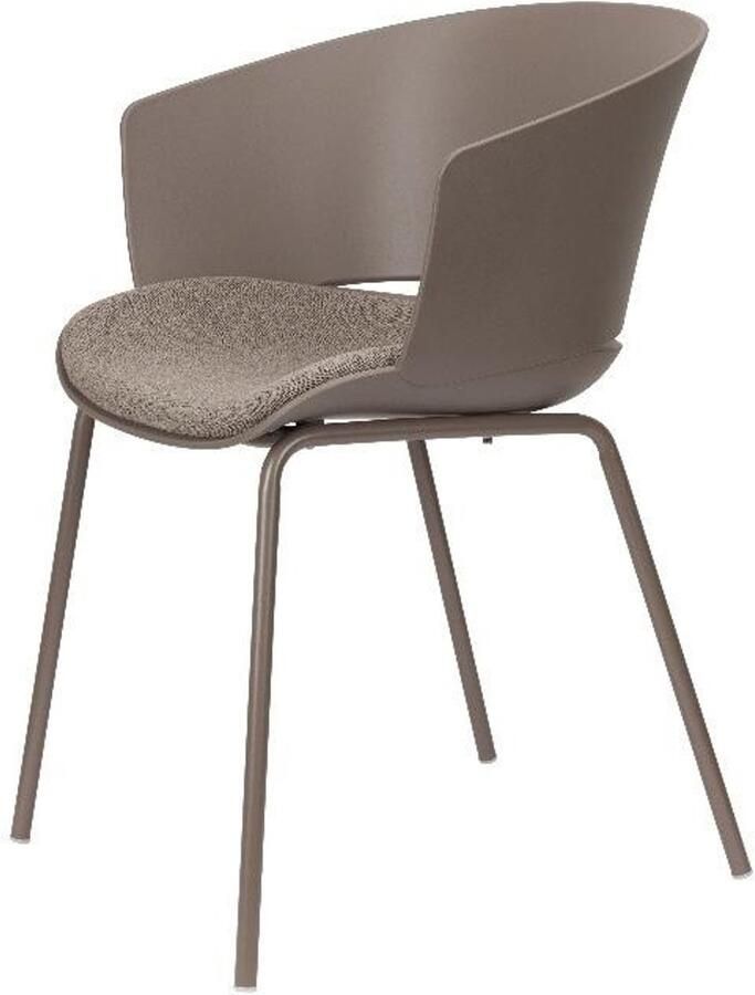 Puur Effie eetkamerstoel grijs (Set van 4)