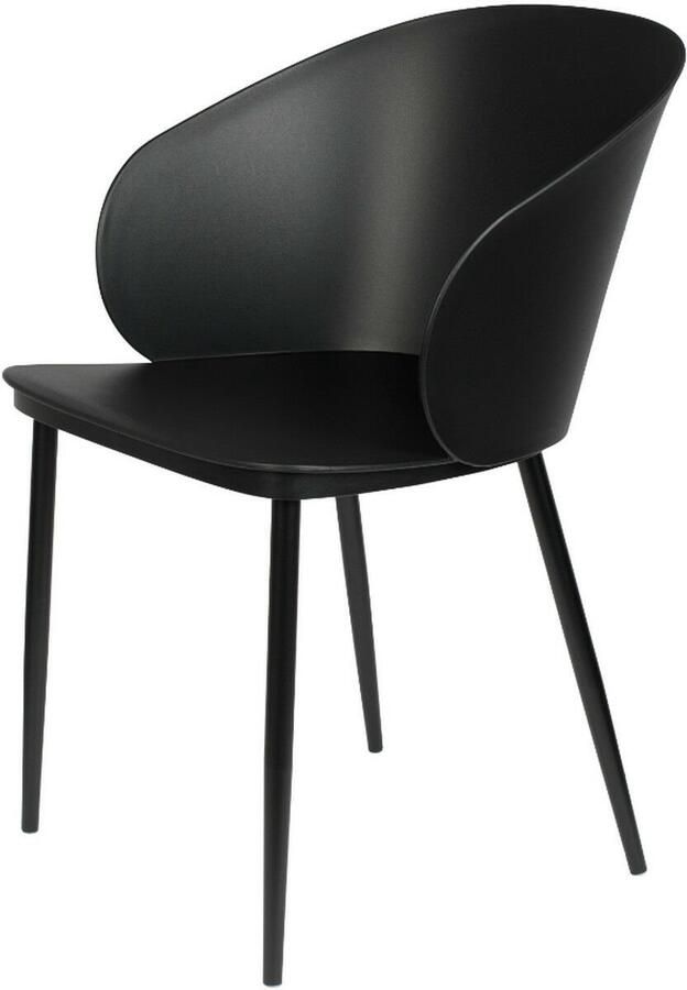 Puur Göta eetkamerstoel zwart (Set van 2)