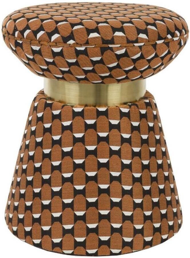 Puur Jaden poef multicolor