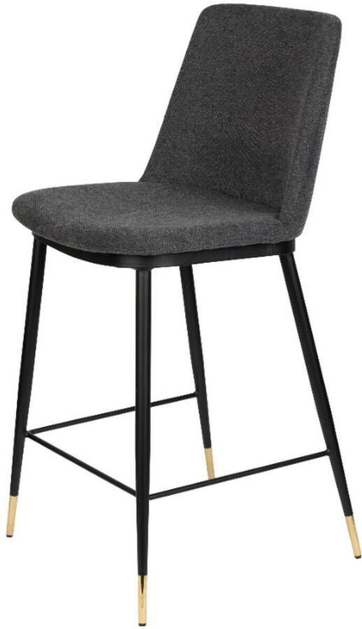 Puur Larvik counter barstoel 65 cm donkergrijs (Set van 2)