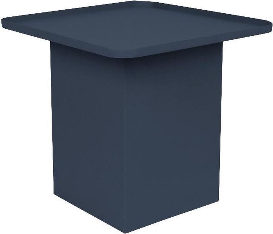 Puur Lorenzo vierkante bijzettafel blauw