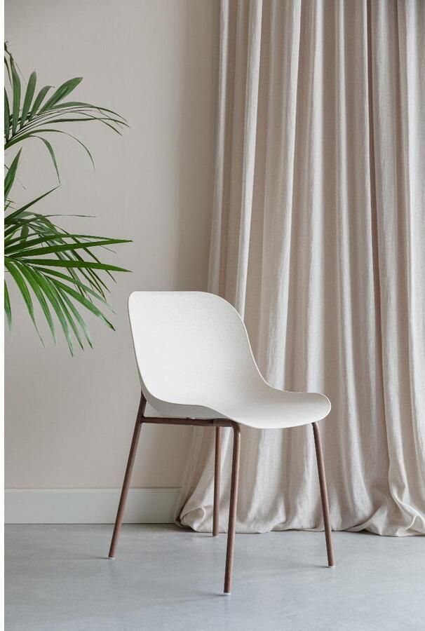 Puur Lou eetkamerstoel wit (Set van 2)