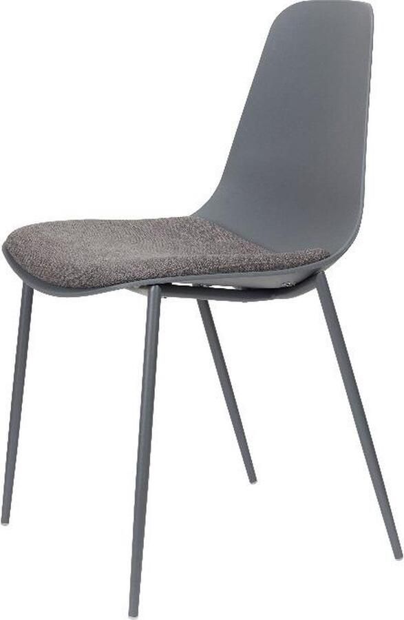Puur Royal eetkamerstoel grijs (Set van 4)