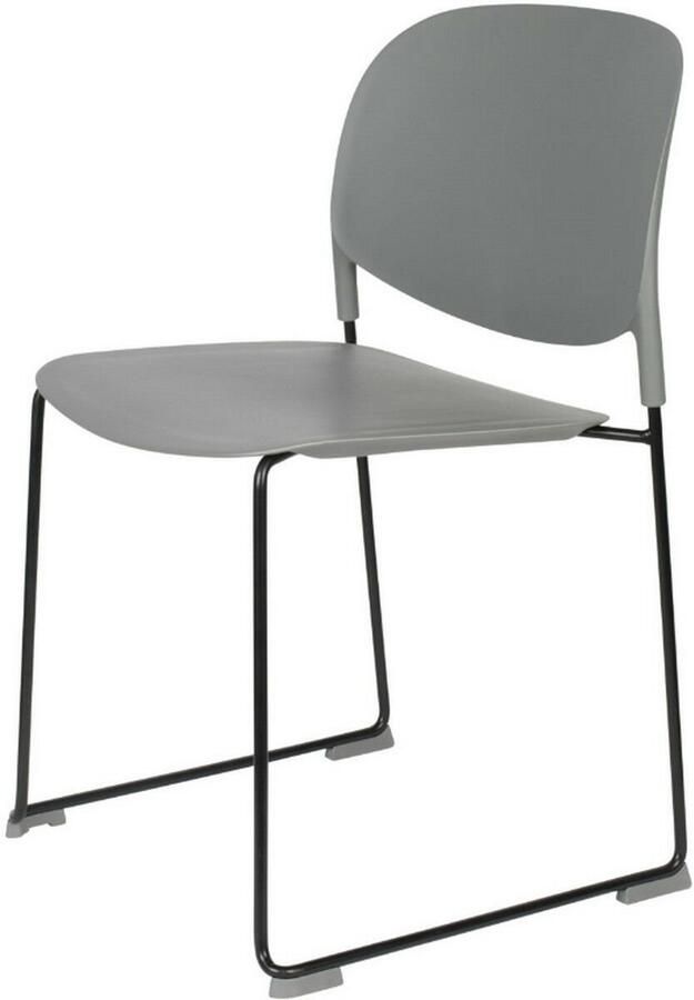 Puur Stord eetkamerstoel grijs (Set van 4)