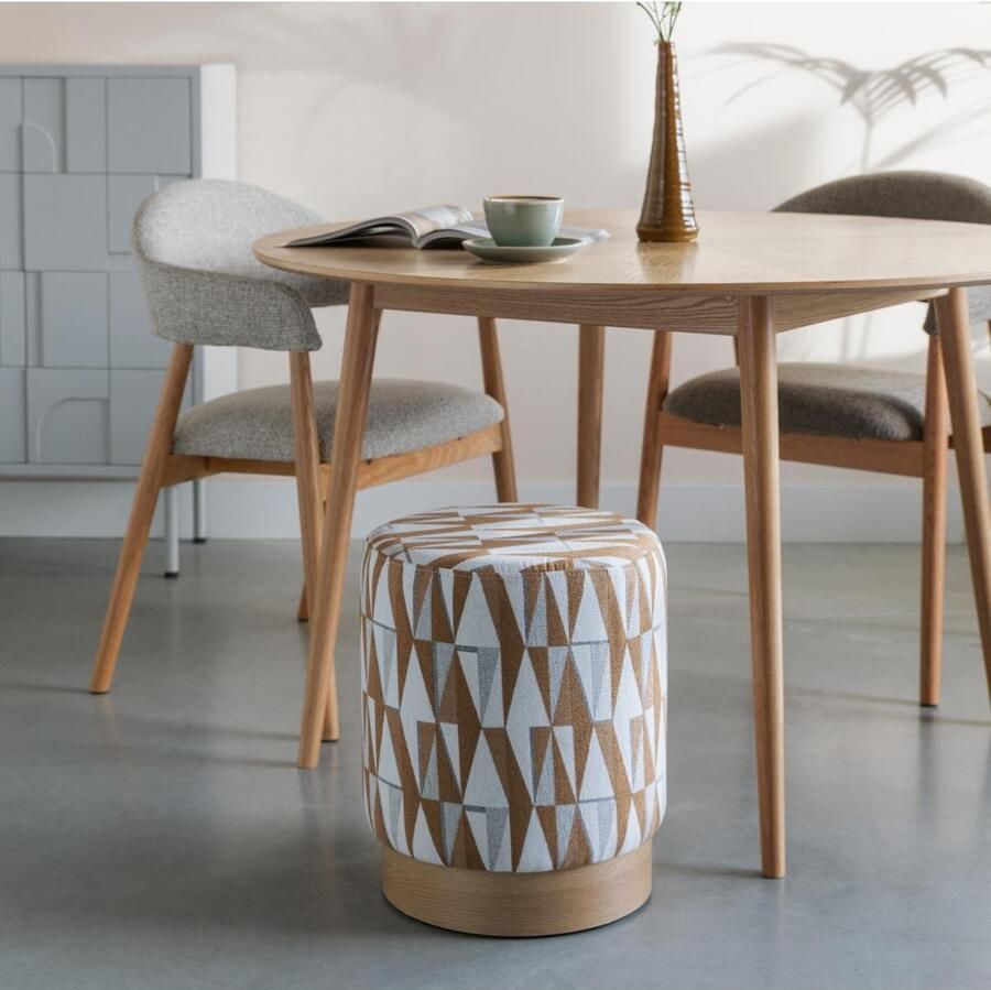 Puur Susie poef multicolor