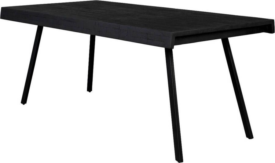 Puur Sauda eettafel 160 cm zwart