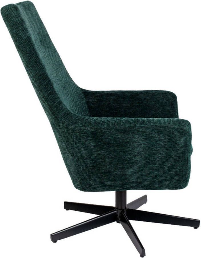 Puur Vogar fauteuil ribstof groen - Foto 2