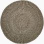 PuurSpirits Myles Vloerkleed ø120cm Bruin Raffia Zeegras vloerkleed rond vloerkleed kinderkamer vloerkleed vintage vloerkleed 160x230 vloerkleed 200x300 vloerkleed laagpolig - Thumbnail 1