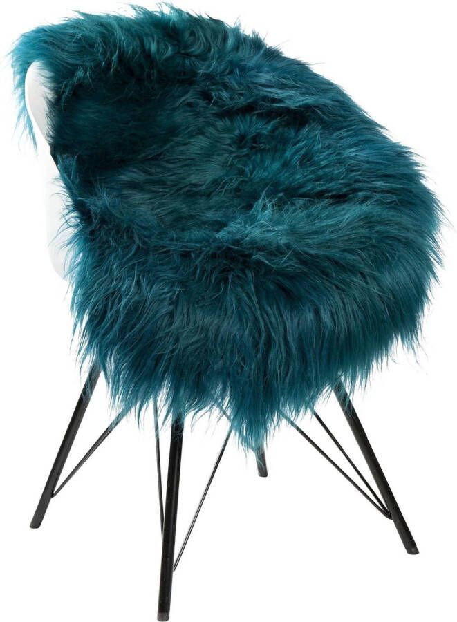 PS-Collection PuurLoom Kleed 100x65cm Groen Schapenvacht vloerkleed rond vloerkleed kinderkamer vloerkleed laagpolig koeienhuid vloerkleed schapenvacht medicinaal schapenvacht ijsland