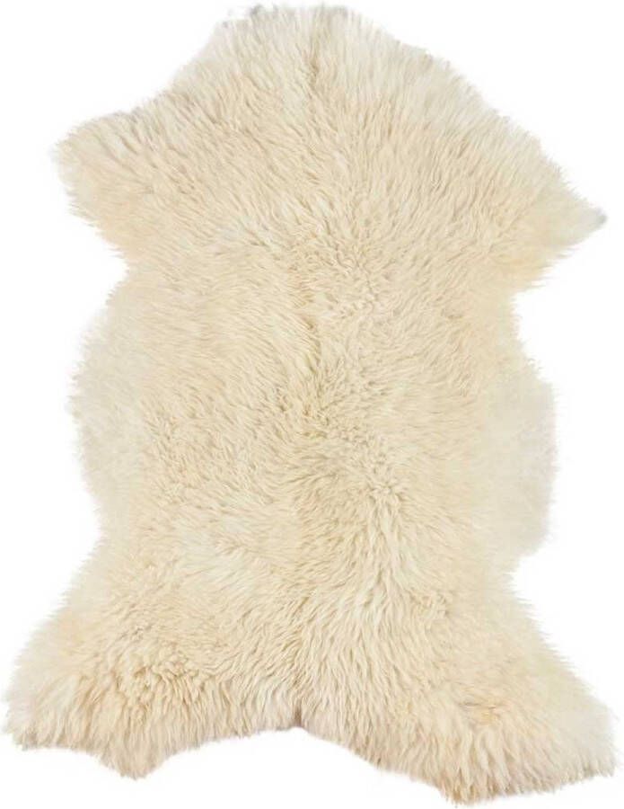 PS-Collection PuurLoom Kleed 180x100cm Natural Wit Schapenvacht vloerkleed rond vloerkleed kinderkamer vloerkleed laagpolig koeienhuid vloerkleed schapenvacht medicinaal schapenvacht ijsland