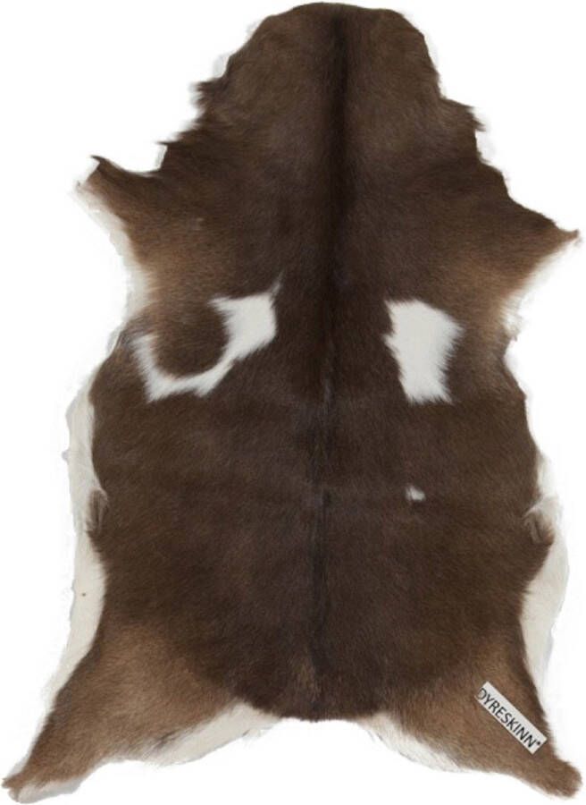 PS-Collection PuurLoom Kleed 85x55cm Naturel Lichtbruin Wit Geitenvacht vloerkleed rond vloerkleed kinderkamer vloerkleed laagpolig koeienhuid vloerkleed schapenvacht medicinaal schapenvacht ijsland vloerkleed 160x230