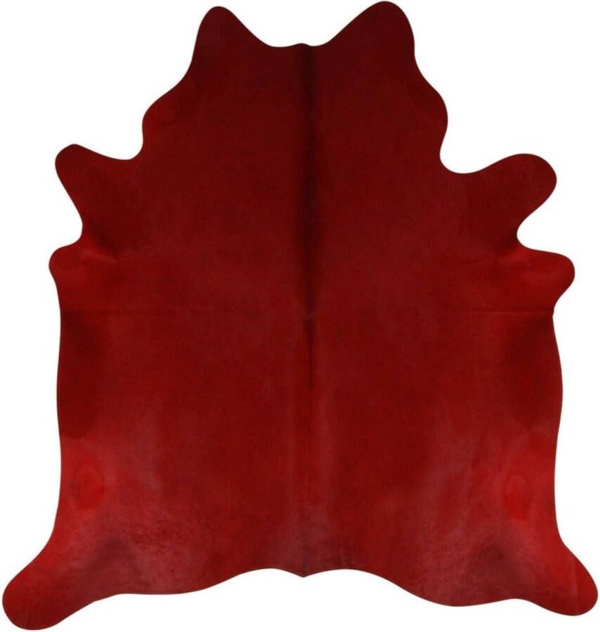 PS-Collection PuurLoom Vloerkleed 180x200cm Bordeaux Koeienhuid vloerkleed rond vloerkleed kinderkamer vloerkleed laagpolig koeienhuid vloerkleed schapenvacht medicinaal schapenvacht ijsland