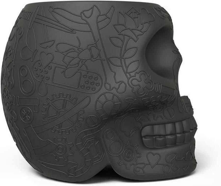 Qeeboo Mexico kruk of bijzettafel Black