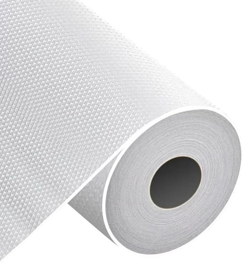 QTTVBTNA Antislip EVA Plankfolie Waterdicht & Afwasbaar Voor Keuken Kast & Koelkast Transparant Diamantpatroon 60x500cm 1 rol