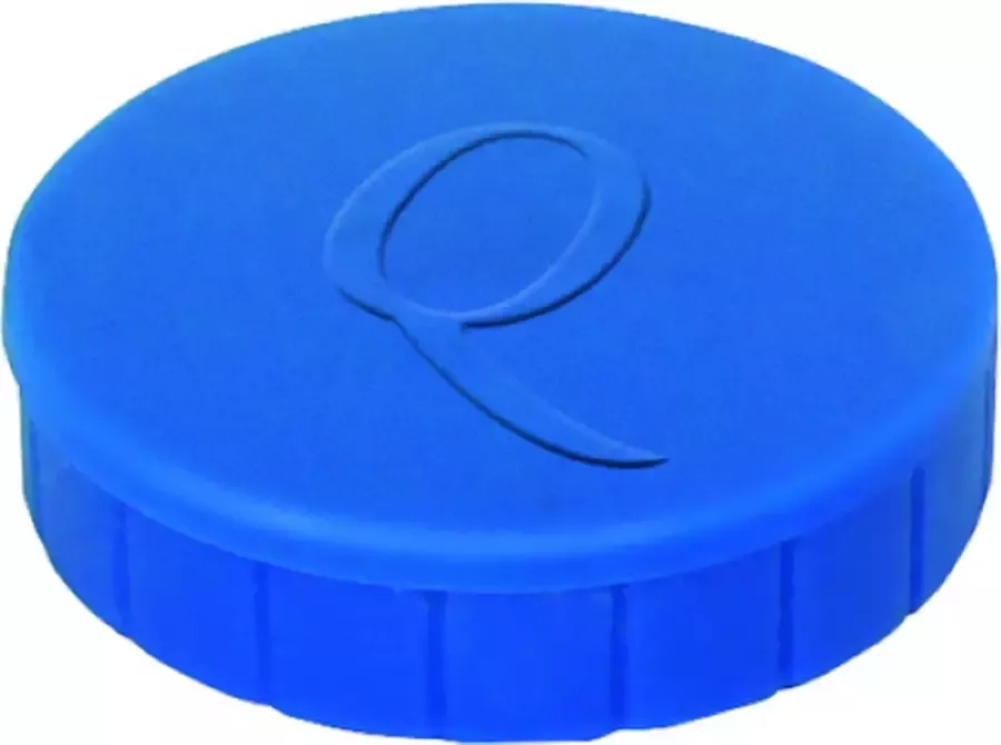 Quantore Magneet 20mm 300gr blauw 10 stuks Doos a 10 stuk