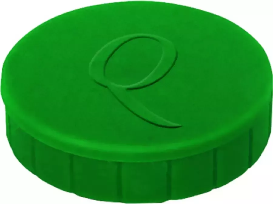 Quantore Magneet 20mm 300gr groen 10 stuks Doos a 10 stuk
