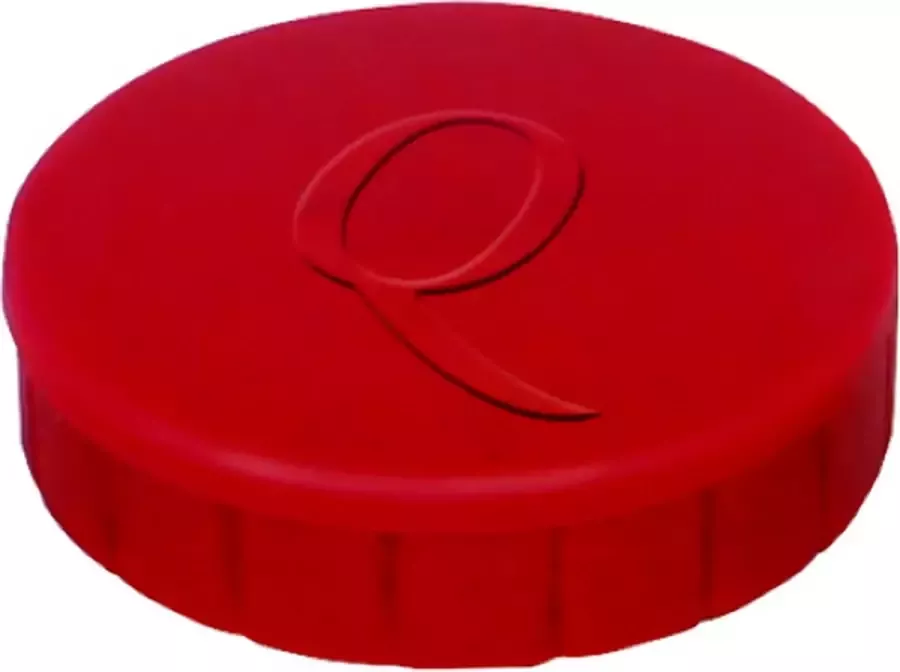 Quantore Magneet 32mm 800gr rood 10 stuks Doos a 10 stuk