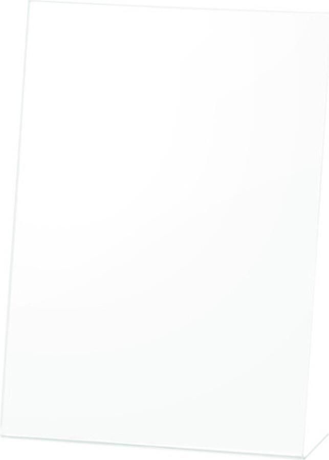 Quantore Kaarthouder A4 L-staand 12 stuks