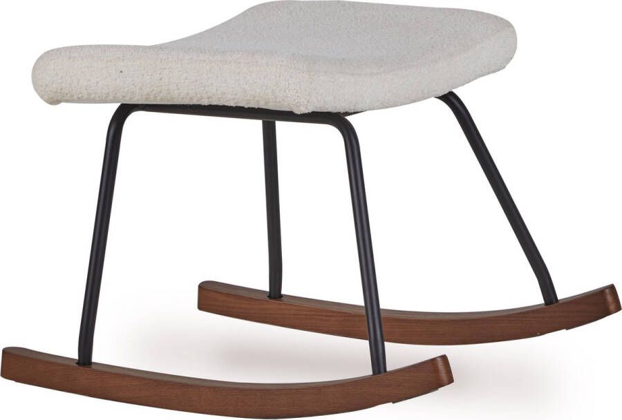 Quax Hocker voor Rocking Adult Chair De Luxe Cream (Bouclé Off White)