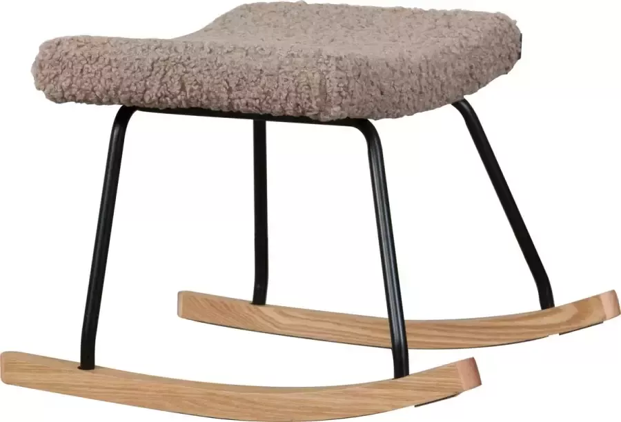 Quax Hocker voor Rocking Adult Chair De Luxe Stone (Teddy Greige)