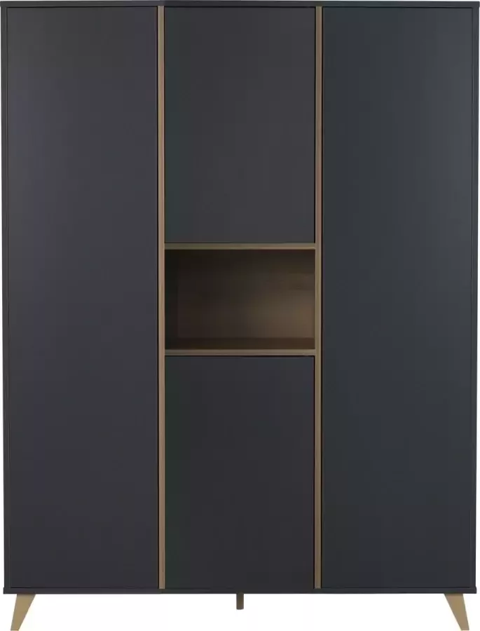 Quax Loft 4-Deurskast Antracite