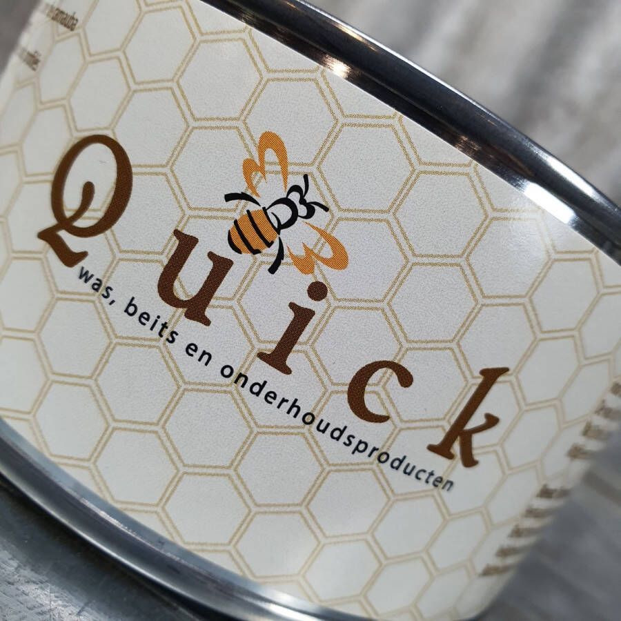 Quick Meubelwas Boenwas Blank Kleurloos ( 1 blik van 370 ml)