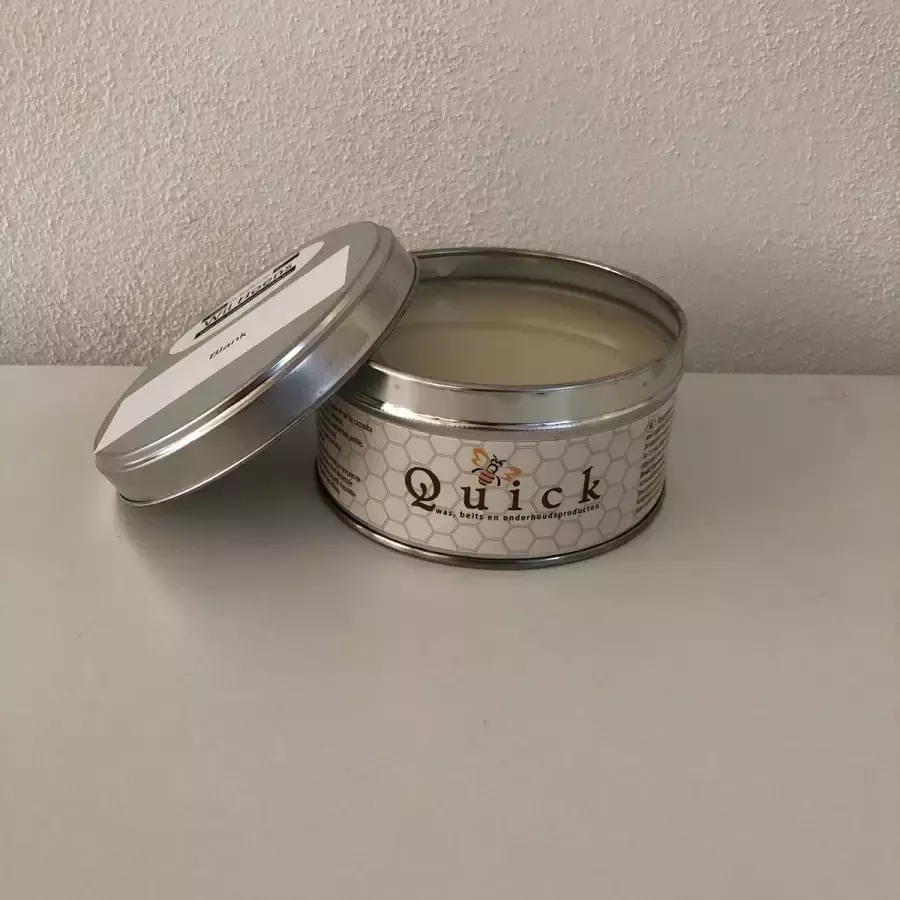 De Vesting Quick color wax (antiekwas boenwas Terpentijnwas ) zwart - Foto 1